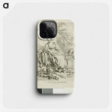 Young Woman Resting - フランソワ ブーシェ Phone Case.