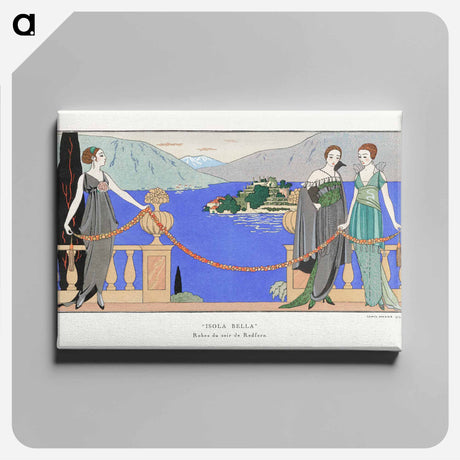 アートパネル-Isola Bella - ジョージ バービエ Canvas.