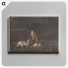 アートパネル-Death of the Doe
 - ジョージ スタッブス Canvas.