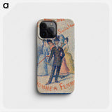 The Ladies' Man - Georges Seurat Phone Case.