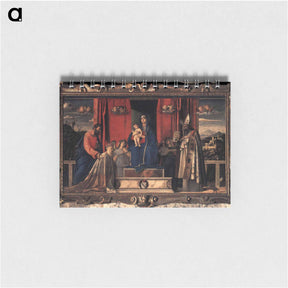 アートメモ帳-Barbarigo Altarpiece - ジョヴァンニ ベッリーニ Memo.