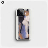 Gustav Klimt's Hope - グスタフ クリムト Phone Case.