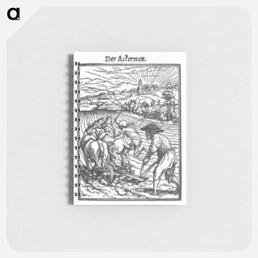 アートメモ帳-The Plowman - ハンス ホルバイン Memo.