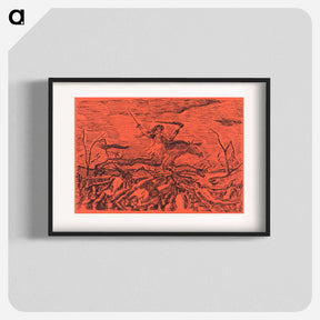 アートポスター-La Guerre - アンリ ルソー Poster.