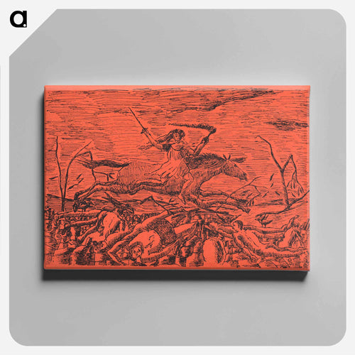 La Guerre - Henri Rousseau Canvas.