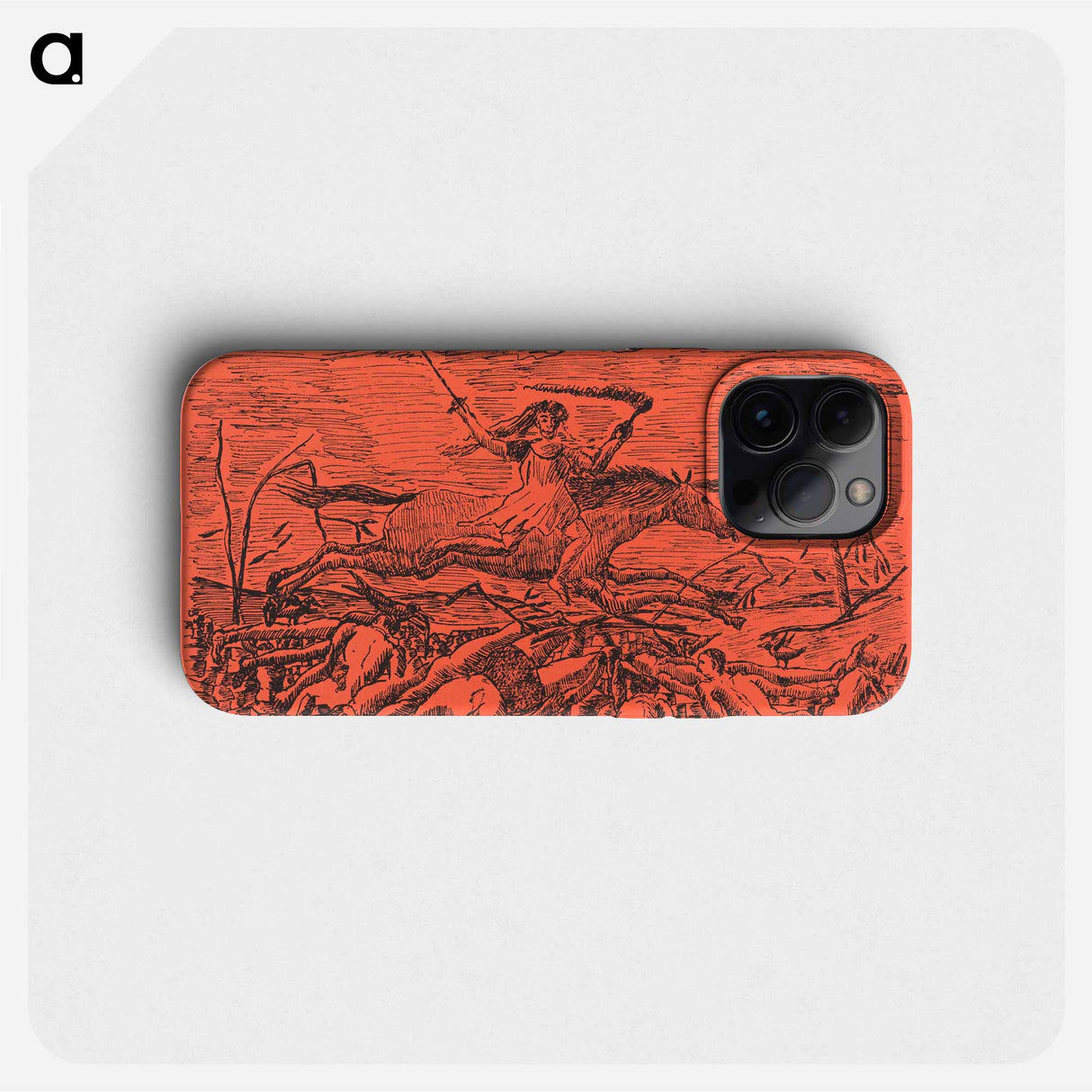 La Guerre - Henri Rousseau Phone Case.