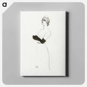 アートパネル-Yvette Guilbert - アンリ ド トゥールーズ ロートレック Canvas.