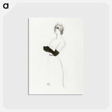 アートポストカード-Yvette Guilbert - アンリ ド トゥールーズ ロートレック Postcard.
