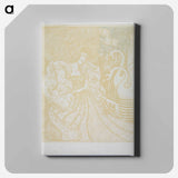 Woman with a Butterfly at a Pond with Two Swans - Jan Toorop Canvas.