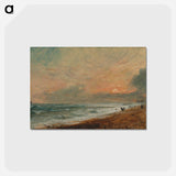 アートポストカード-Hove Beach
 - ジョン コンスタブル Postcard.