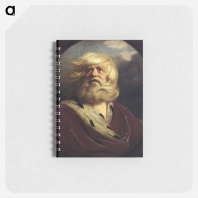 アートメモ帳-Study for King Lear - ジョシュア レノルズ Memo.