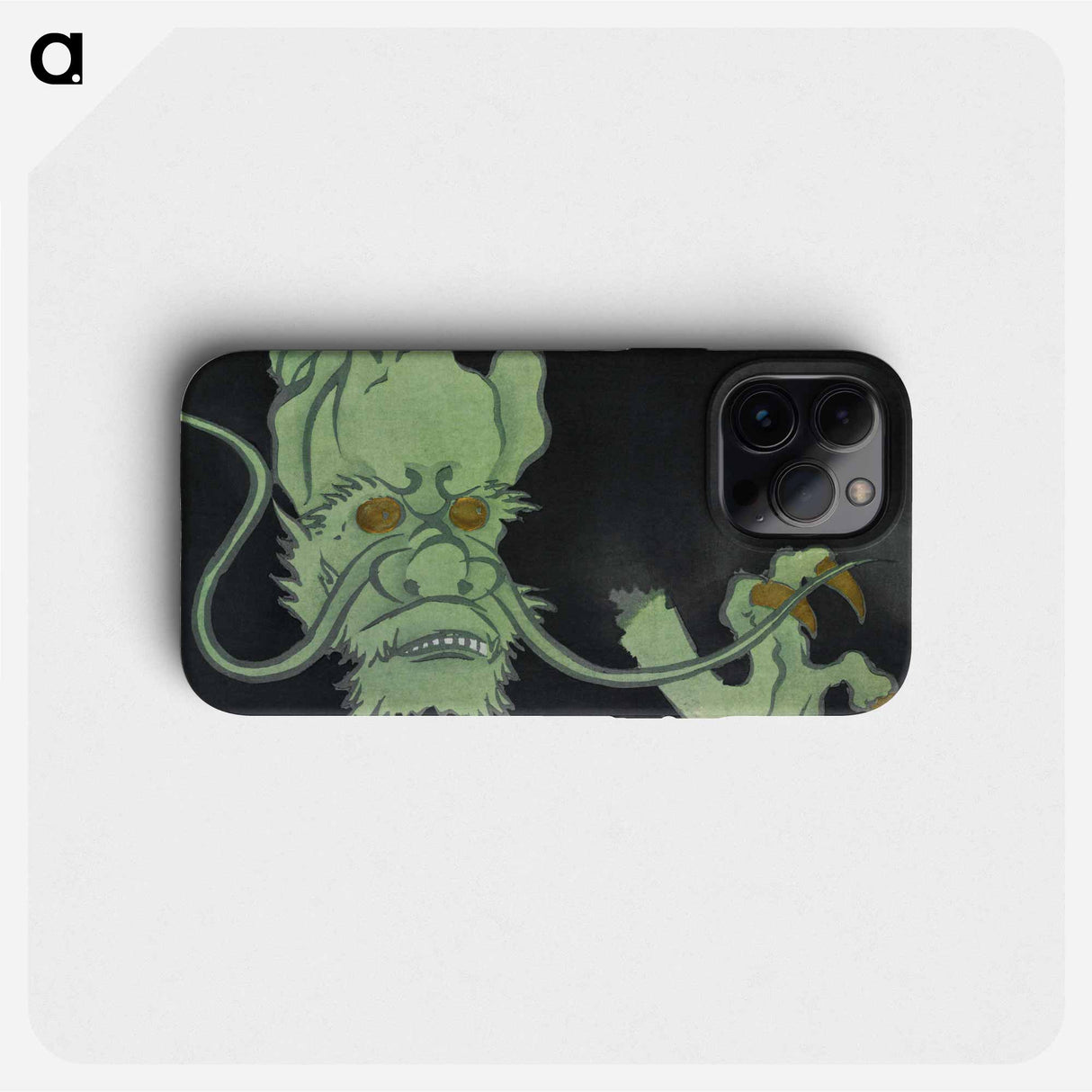 Golden eyed monster from Momoyogusa–Flowers of a Hundred Generations - Kamisaka Setsuka Phone Case.