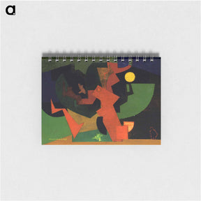 アートメモ帳-Nuit II (Composition with Frog) - ルイ マルクーシ Memo.
