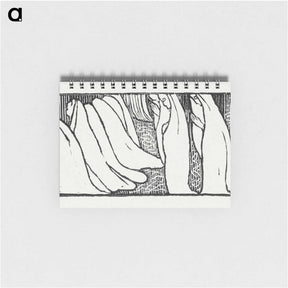 アートメモ帳-Illustration for poem from Paul Verlaine's collection of poetry Sagesse - モーリス ドニ Memo.