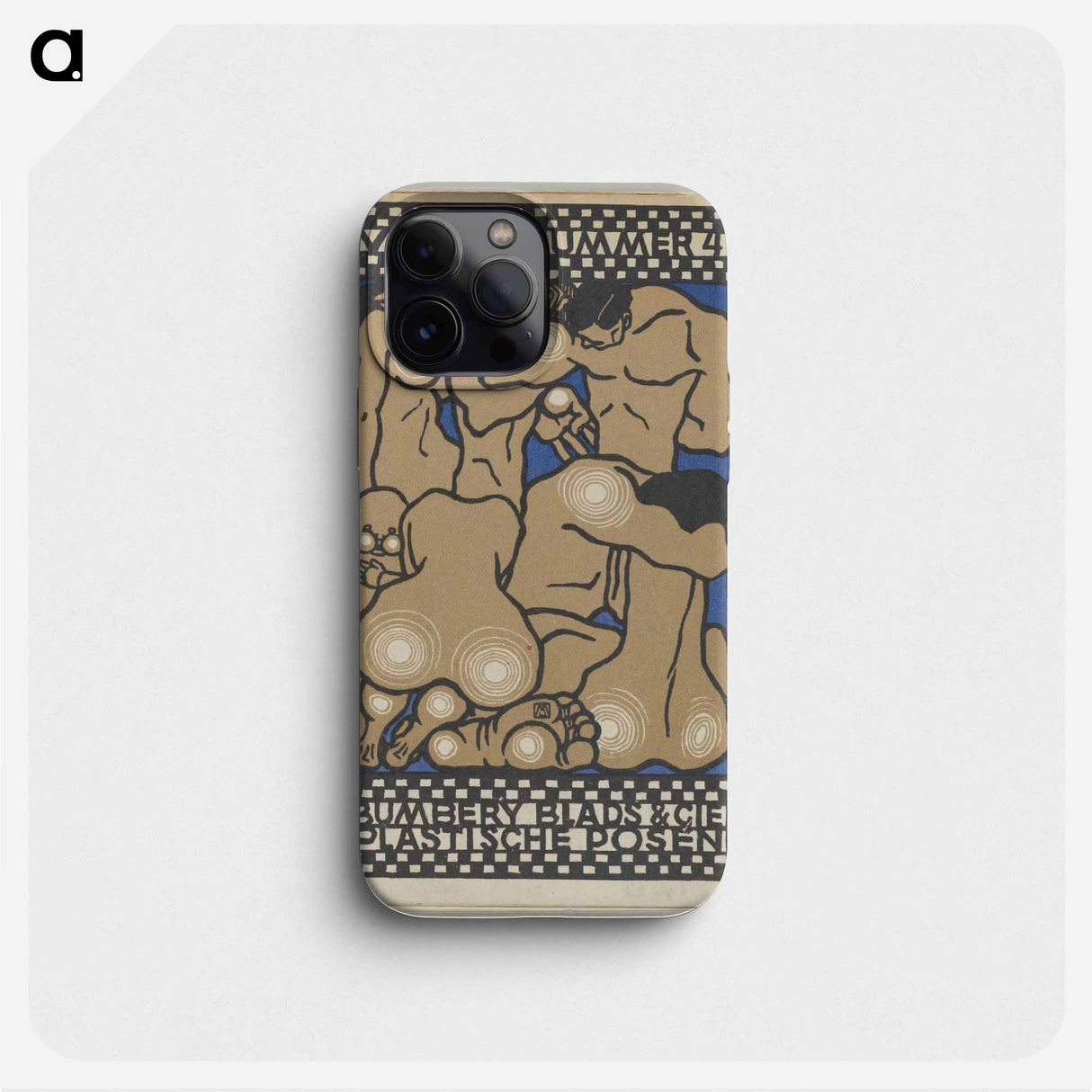 Vaudeville Act 4: Bumbery Blads &amp; Cie, Plastic Poses - Moritz Jung Phone Case.