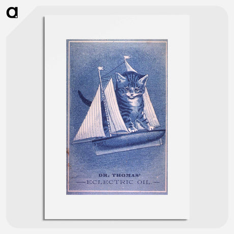 アートポスター-Dr. Thomas' Eclectric Oil Poster
 - 国立医学図書館 Poster.