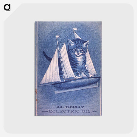 アートポストカード-Dr. Thomas' Eclectric Oil Poster
 - 国立医学図書館 Postcard.
