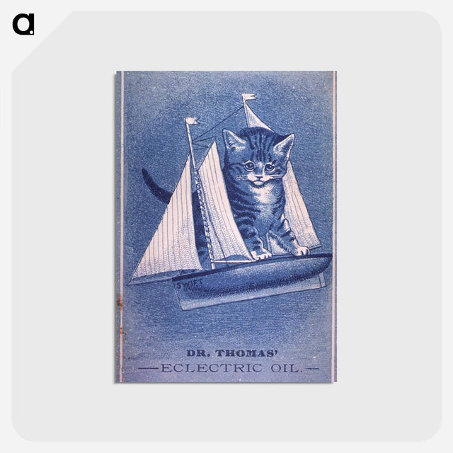 アートポストカード-Dr. Thomas' Eclectric Oil Poster
 - 国立医学図書館 Postcard.