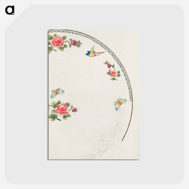 アートポストカード-Design for a Plate
 - ノリタケ工場 Postcard.