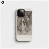 Obsession - Odilon Redon Phone Case.