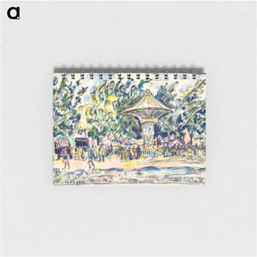 アートメモ帳-Village Festival - ポール シニャック Memo.