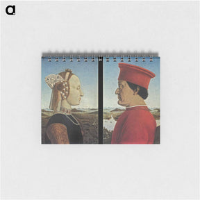 アートメモ帳-Portraits Federico da Montefeltro and Battista Sforza - ピエロ デラ フランチェスカ Memo.