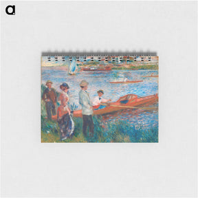 アートメモ帳-Oarsmen at Chatou - ピエール オーギュスト ルノワール Memo.