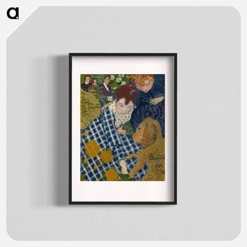 Women with a Dog
 - ピエール ボナール Poster.