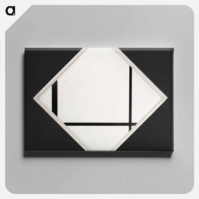 アートパネル-Fox Trot A - ピエト モンドリアン Canvas.