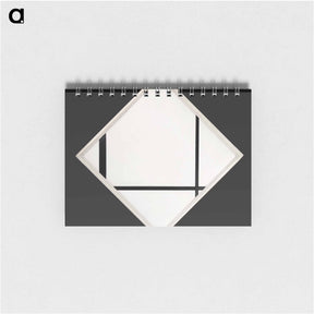 アートメモ帳-Fox Trot A - ピエト モンドリアン Memo.