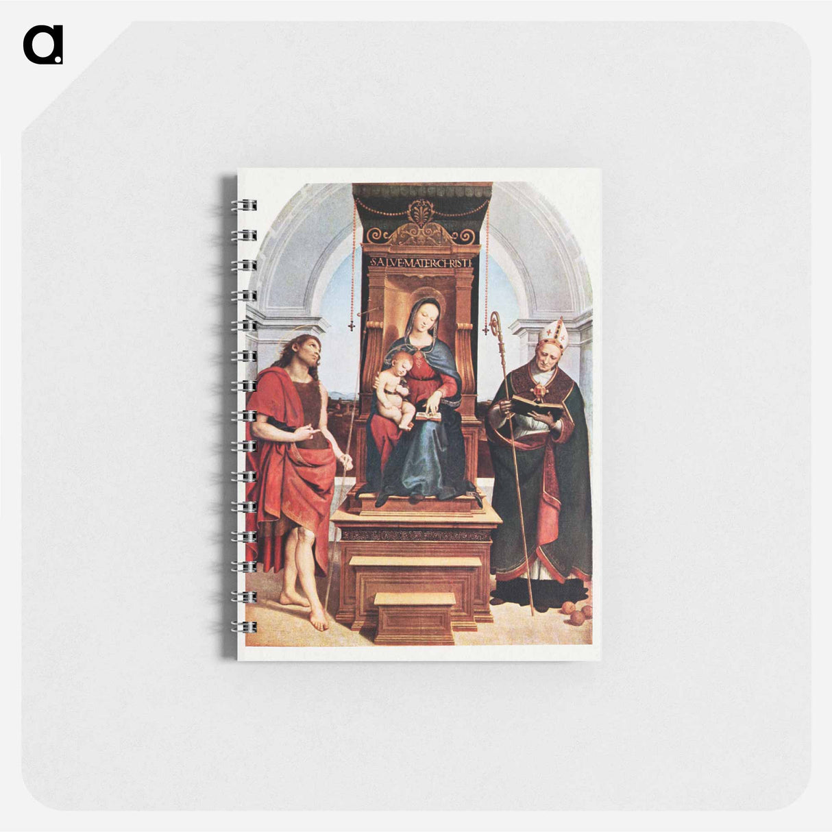 Raphael's Ansidei Madonna - ラファエロ サンティ Memo.
