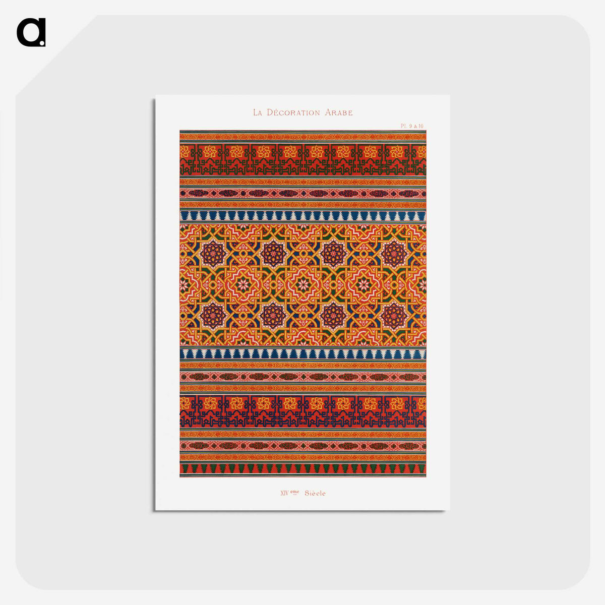 1-48_The-Arab-Decoration_postcard