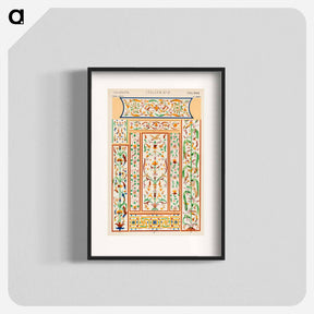 アートポスター-Nineteenth-Century Ornamental Pattern
 - 装飾の文法 Poster.