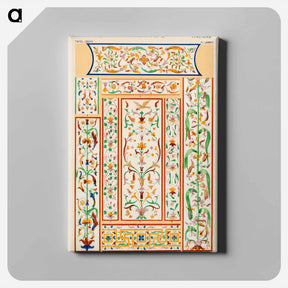 アートパネル-Nineteenth-Century Ornamental Pattern
 - 装飾の文法 Canvas.