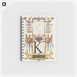 アートメモ帳-Guide for Constructing the Letter K
 - 書道のお手本 Memo.