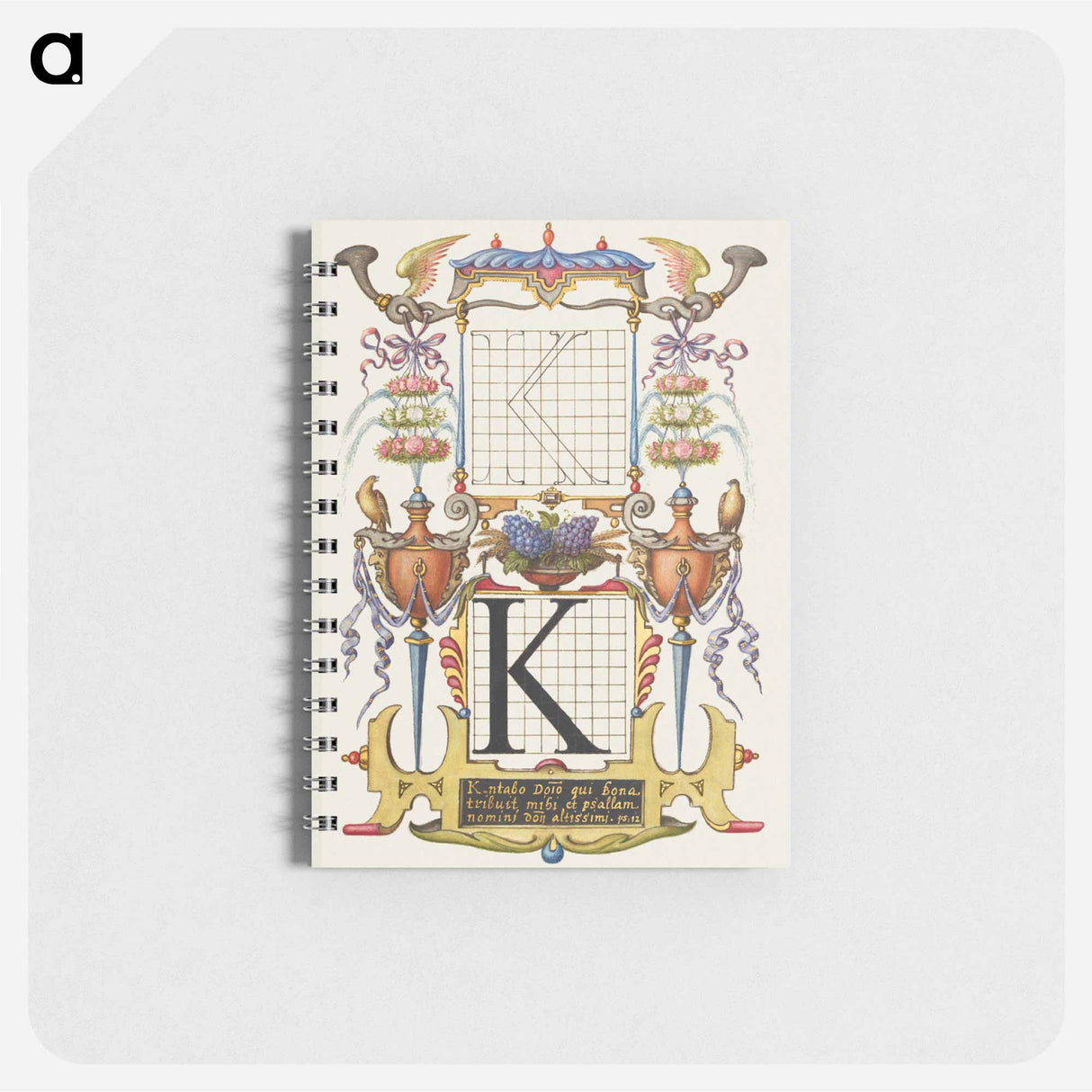 アートメモ帳-Guide for Constructing the Letter K
 - 書道のお手本 Memo.