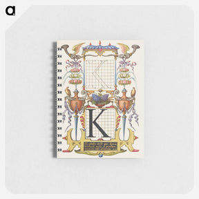 アートメモ帳-Guide for Constructing the Letter K
 - 書道のお手本 Memo.