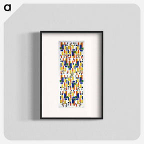 アートポスター-Colour design for a chimney - テオ ファン ドゥースブルフ Poster.