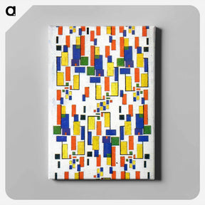 アートパネル-Colour design for a chimney - テオ ファン ドゥースブルフ Canvas.