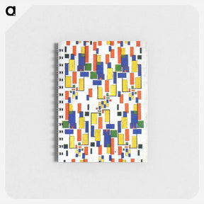 アートメモ帳-Colour design for a chimney - テオ ファン ドゥースブルフ Memo.