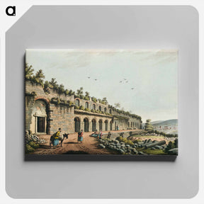 アートパネル-Stadium at Ephesus - オスマン帝国領内の景色 Canvas.