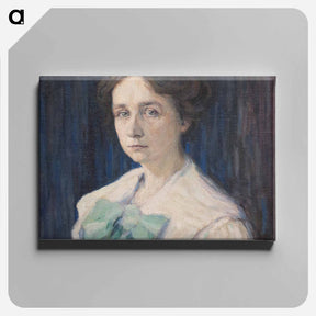 アートパネル-Portrait of Gabriele Münter - ワシリー カンディンスキー Canvas.