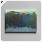 Mount Monadnock - アボット ハンダーソン セイヤー Canvas.