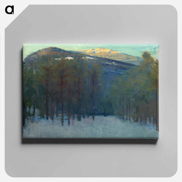 Mount Monadnock - アボット ハンダーソン セイヤー Canvas.