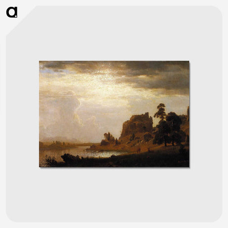 1-49_Albert-Bierstadt_postcard