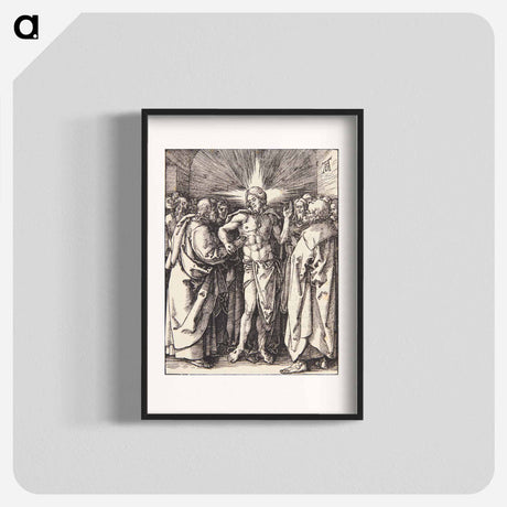 アートポスター-Unbelieving Thomas - アルブレヒト デューラー Poster.