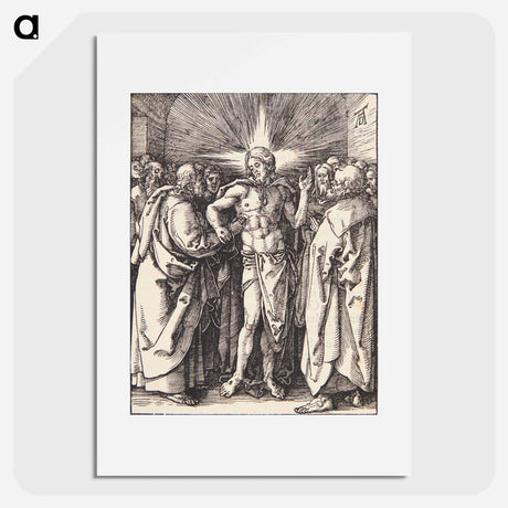 アートポスター-Unbelieving Thomas - アルブレヒト デューラー Poster.