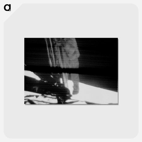 アートポストカード-Apollo 11 Lunar Module - アポロ月面着陸 Postcard.