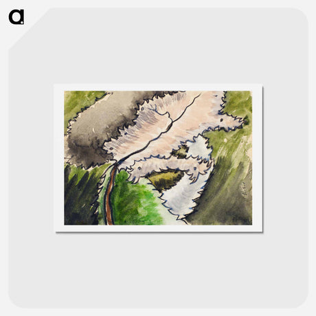 アートポストカード-Dogwood - アーサー ダヴ Postcard.