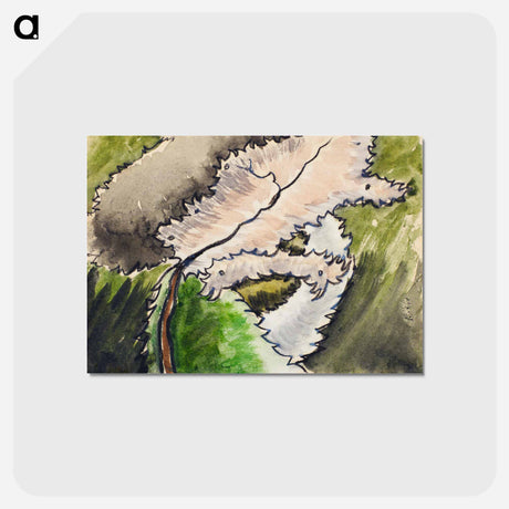 アートポストカード-Dogwood - アーサー ダヴ Postcard.